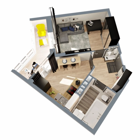 Купить квартиру в новостройках в Коврове. Вариант № 146503, 4, площадь -  квм, цена 3638747 рублей