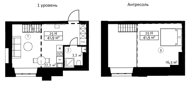 Купить Студию на улице Мастерская в Санкт-Петербурге. Вариант № 4824284, 0, площадь -  квм, цена 23883000 рублей