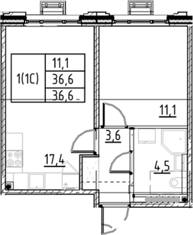 Купить двухкомнатную квартиру в новостройках в ЖК Пулково Lake в Санкт-Петербурге. Вариант № 7597896, 0, площадь -  квм, цена 8368956 рублей