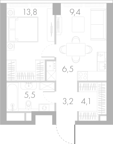 Купить квартиру в районе Дорогомилово в Москве. Вариант № 91313, 0, площадь -  квм, цена 38784532 рублей