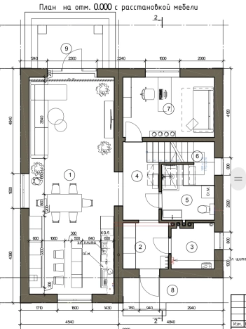 Купить дом в Тюменской области. Вариант № 41392, 3, площадь -  квм, цена 6900000 рублей