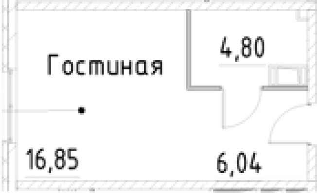Купить Студию в новостройках на улице проспект Большевиков в Санкт-Петербурге. Вариант № 7596431, 0, площадь -  квм, цена 5771620 рублей