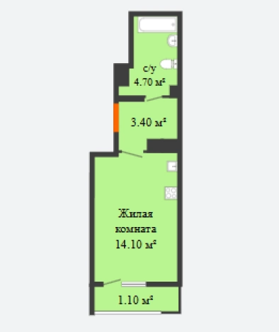 Купить квартиру у метро Парк Культуры в Нижнем Новгороде. Вариант № 143041, 0, площадь -  квм, цена 4366450 рублей