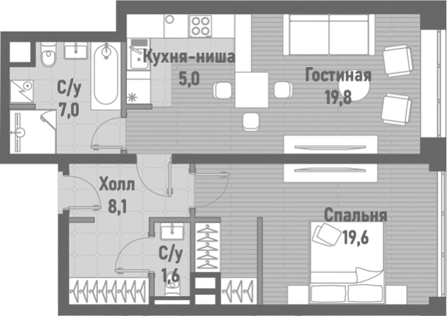 Купить квартиру на улице Рубцовско-Дворцовая в Москве. Вариант № 203639, 0, площадь - квм, цена 38273040.0000 рублей