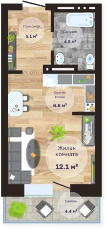 Купить квартиру в районе Ингодинский в Чите. Вариант № 158413, 0, площадь - квм, цена 5337500 рублей