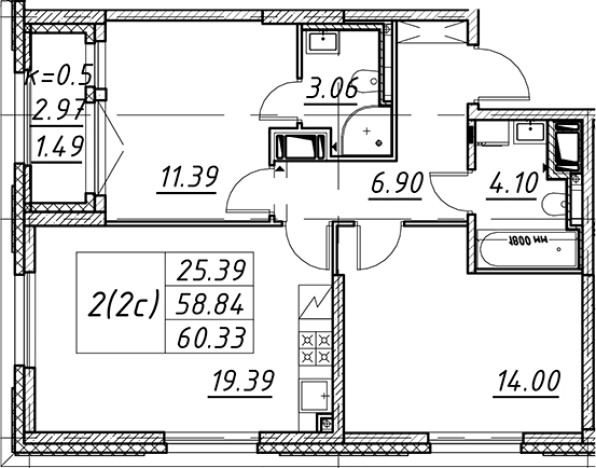 Купить трехкомнатную квартиру в районе Невский в Санкт-Петербурге. Вариант № 7850662, 0, площадь -  квм, цена 21146207 рублей