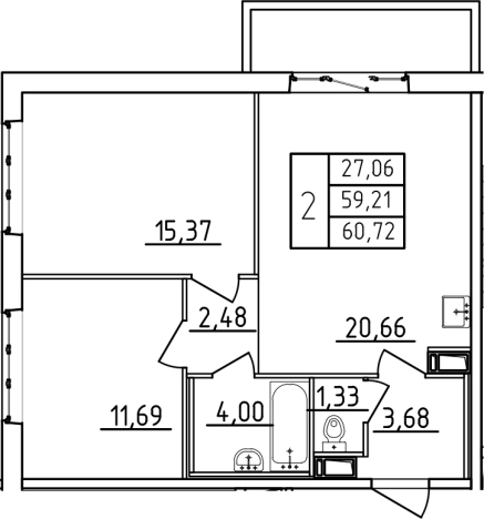 Купить трехкомнатную квартиру на улице Старорусский проспект в Санкт-Петербурге. Вариант № 6530880, 0, площадь -  квм, цена 9888000 рублей