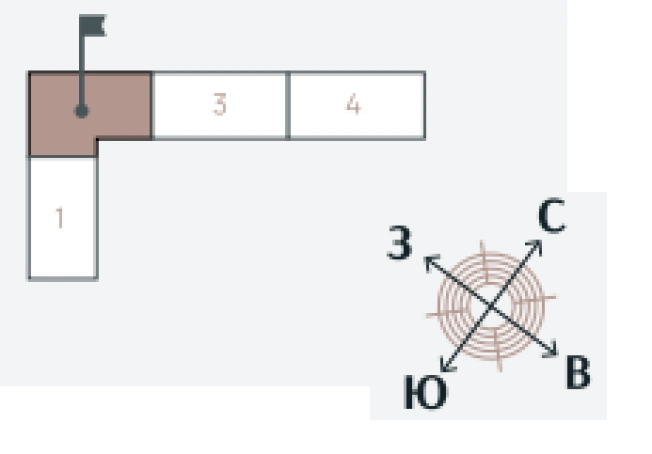. Вариант № 85481, 2, площадь - 64.7 квм, цена 17016100 рублей