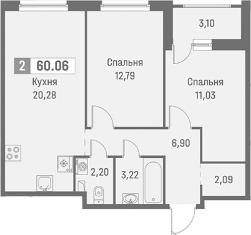 Купить трехкомнатную квартиру на улице Шкиперский проток в Санкт-Петербурге. Вариант № 9099688, 0, площадь -  квм, цена 12472015 рублей