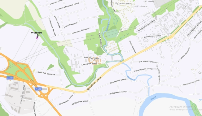 Купить земельный участок в Брянской области. Вариант № 35414, 7, площадь - квм, цена 245000 рублей