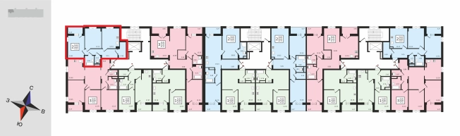 Купить квартиру в новостройках в ЖК Дом на Мира в Владимире. Вариант № 108674, 1, площадь -  квм, цена 8649250 рублей
