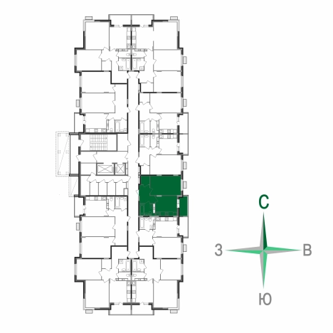 Купить квартиру в новостройках в ЖК Маршал в Коврове. Вариант № 2731628, 4, площадь -  квм, цена 4448093 рублей