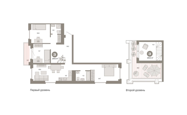 Купить трехкомнатную квартиру в новостройках в ЖК Метроном в Москве. Вариант № 8484417, 0, площадь -  квм, цена 32250000 рублей