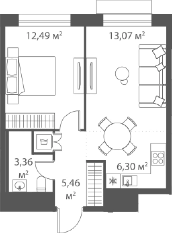 Купить квартиру в районе Москворечье-Сабурово в Москве. Вариант № 95241, 0, площадь - квм, цена 20677074 рублей