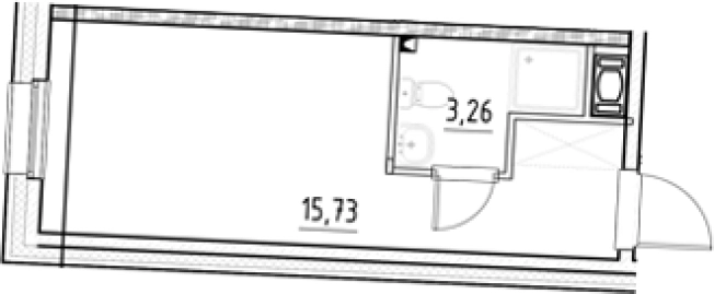 Купить Студию в новостройках в ЖК Nigilist в Санкт-Петербурге. Вариант № 5558420, 0, площадь -  квм, цена 5744380 рублей