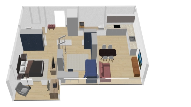 Купить двухкомнатную квартиру в Рязанской области. Вариант № 1365203, 13, площадь -  квм, цена 6400000 рублей