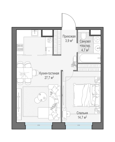 Купить квартиру на улице проспект Генерала Дорохова в Москве. Вариант № 169238, 0, площадь -  квм, цена 38900000 рублей