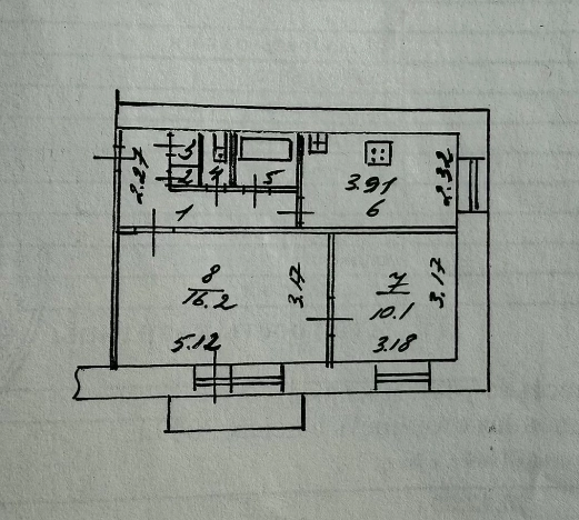 Купить квартиру на улице проспект Строителей в Владимире. Вариант № 7992121, 2, площадь -  квм, цена 5600000 рублей