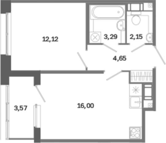 Купить квартиру в новостройках в ЖК Дом на Курской в Санкт-Петербурге. Вариант № 6260374, 0, площадь -  квм, цена 18443967 рублей