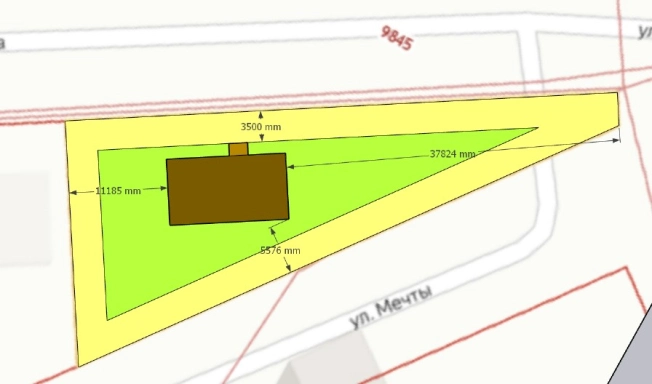 Купить земельный участок на улице 1-й проезд в Новосибирске. Вариант № 3824818, 2, площадь -  квм, цена 1100000 рублей