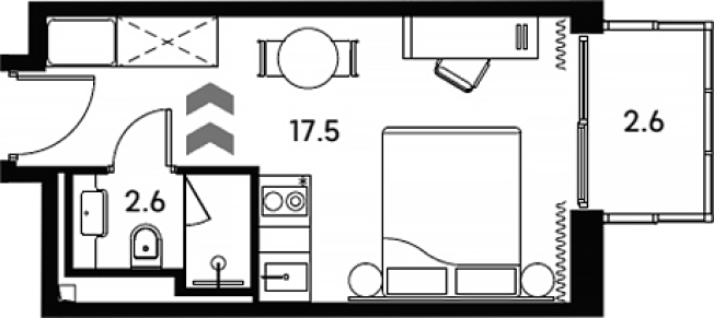 Купить квартиру в районе Отрадное в Москве. Вариант № 202396, 0, площадь -  квм, цена 8617692 рублей