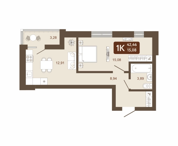 Купить квартиру в новостройках в ЖК Наследие в Кемерове. Вариант № 171057, 0, площадь -  квм, цена 6326540 рублей