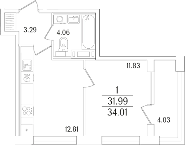 Купить двухкомнатную квартиру в районе Калининский в Санкт-Петербурге. Вариант № 6232685, 0, площадь -  квм, цена 12820306 рублей