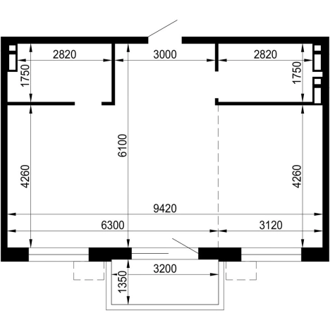 . Вариант № 9801060, 1, площадь - 55.7 квм, цена 9469000 рублей