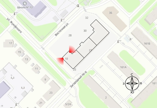 Купить квартиру на улице Жуковского в Владимире. Вариант № 83673, 0, площадь -  квм, цена 10166000 рублей