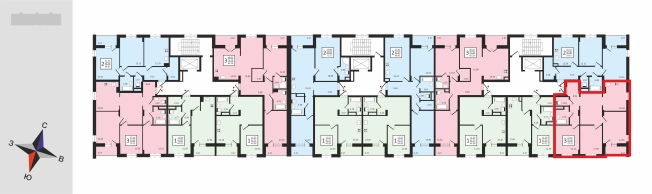 Купить квартиру в новостройках в ЖК Дом на Мира в Владимире. Вариант № 827255, 1, площадь -  квм, цена 9519600 рублей