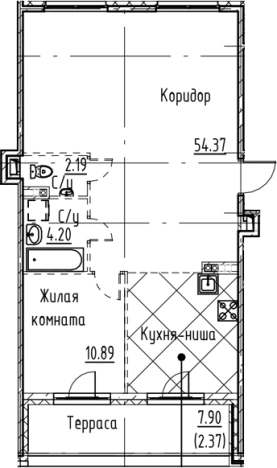Купить квартиру в новостройках в ЖК Кронфорт в Санкт-Петербурге. Вариант № 6830744, 0, площадь -  квм, цена 20378880 рублей