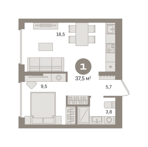 Купить квартиру у метро Домодедовская в Московской области. Вариант № 8555479, 0, площадь -  квм, цена 7830000 рублей