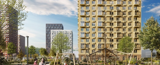 Купить двухкомнатную квартиру в ЖК Савин Парк в Нижегородской области. Вариант № 7773, 3, площадь -  квм, цена 7200000 рублей