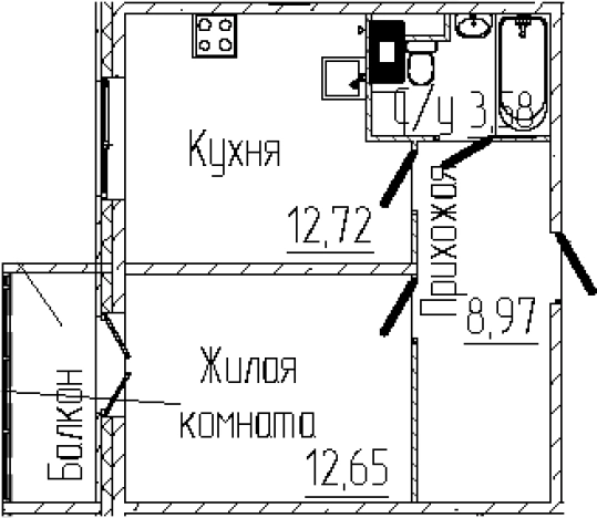 Купить квартиру в новостройках в Сертолове. Вариант № 6057434, 0, площадь -  квм, цена 7928864 рублей