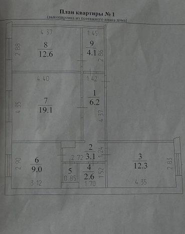 Купить квартиру в Кемерове. Вариант № 10334940, 0, площадь -  квм, цена 4900000 рублей
