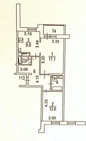Купить квартиру в районе Бирюлёво Восточное в Москве. Вариант № 1162621, 16, площадь - квм, цена 17500000.0000 рублей