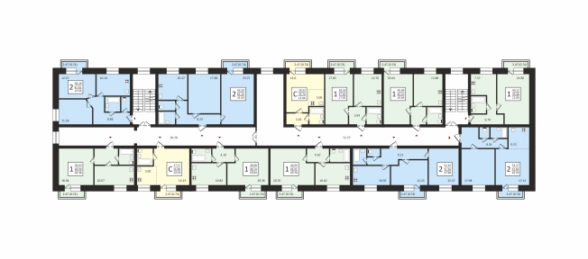 Купить Студию в Сыктывкаре. Вариант № 150451, 1, площадь -  квм, цена 3740730 рублей