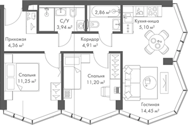 Купить квартиру в Москве. Вариант № 8787841, 0, площадь -  квм, цена 30500000 рублей
