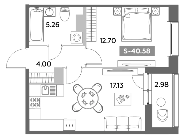 Купить двухкомнатную квартиру в новостройках у метро Звёздная в Санкт-Петербурге. Вариант № 6217256, 0, площадь -  квм, цена 14037242 рублей