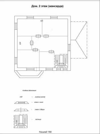 Купить дом в Рязанской области. Вариант № 10617390, 2, площадь - квм, цена 26174000 рублей