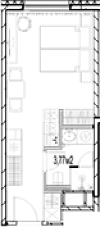 Купить Студию в новостройках у метро Пионерская в Санкт-Петербурге. Вариант № 9149300, 0, площадь -  квм, цена 8615747 рублей