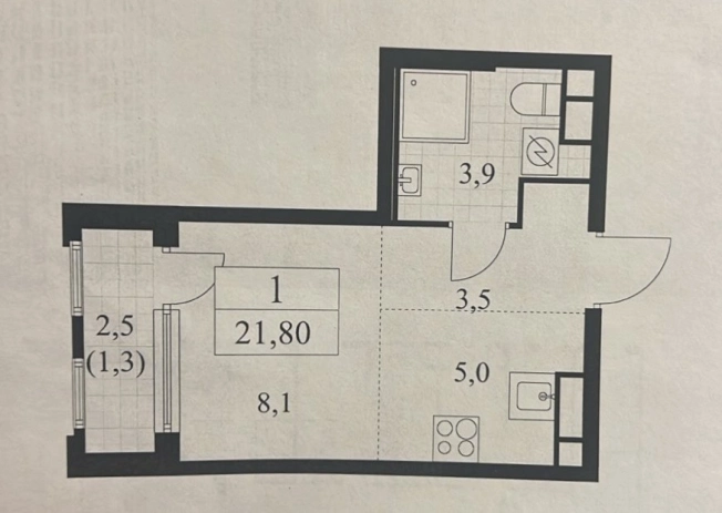 Купить квартиру в Москве. Вариант № 7733734, 0, площадь - квм, цена 8800000 рублей