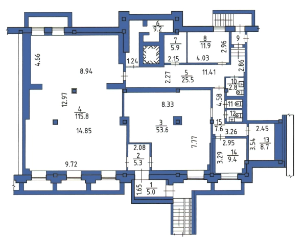 Купить коммерческую недвижимость в Новосибирске. Вариант № 8397113, 0, площадь -  квм, цена 18500000 рублей