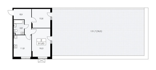 Купить квартиру у метро Прокшино в Москве. Вариант № 627317, 0, площадь -  квм, цена 29097725 рублей
