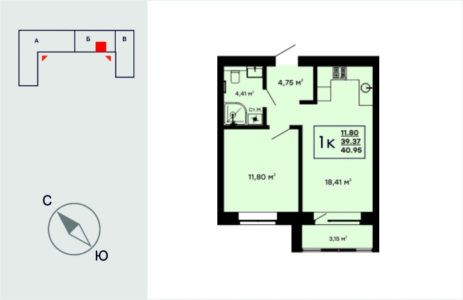 Купить квартиру в ЖК Фамилия. в Коврове. Вариант № 103385, 0, площадь -  квм, цена 4586785 рублей