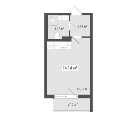 Купить квартиру на улице Петровский бульвар в Ленинградской области. Вариант № 9142291, 0, площадь - квм, цена 4731572 рублей