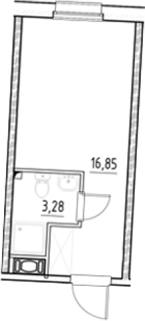 Купить Студию в новостройках в районе Фрунзенский в Санкт-Петербурге. Вариант № 5558227, 0, площадь -  квм, цена 6099390 рублей