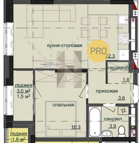 Купить однокомнатную квартиру в новостройках в ЖК Соседи в Ижевске. Вариант № 68178, 0, площадь -  квм, цена 3518200 рублей