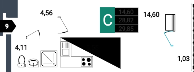 Купить квартиру в ЖК Красивый в Чите. Вариант № 159901, 0, площадь -  квм, цена 6047468 рублей