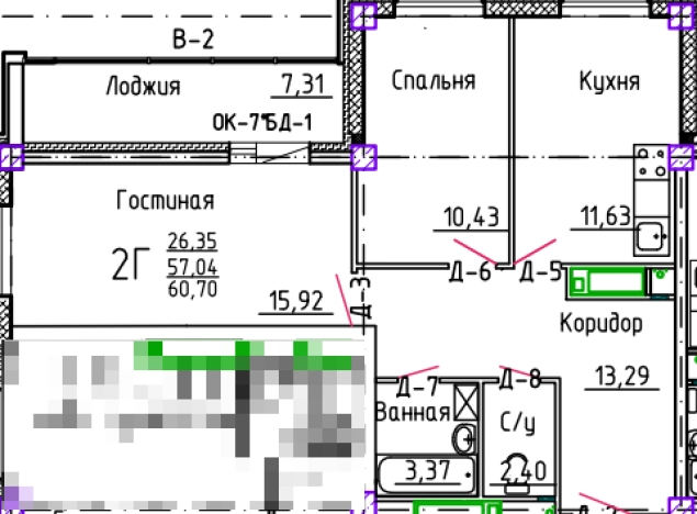 Купить квартиру в Республике Татарстан (татарстан). Вариант № 141697, 0, площадь -  квм, цена 9128732 рублей